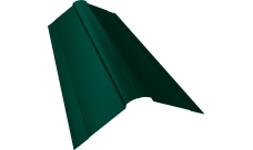 Планка конька фигурного 150х150 Grand Line 0,45 Drap ТХ RAL 6005 зеленый мох (2м)