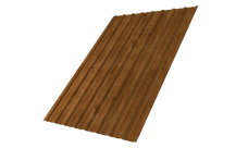 Профнастил С10A Grand Line 0,45 Print-Double Elite Golden Wood