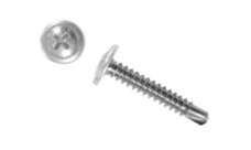 Саморез ПШС 4,2х41 (500шт) шлиц PH2 RAL 9003