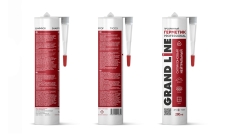 Герметик Grand Line Professional кровельный силиконовый нейтральный 280мл прозрачный