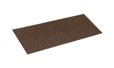 Лист плоский 450мм для композитной черепицы CM Roof кофе (2м)