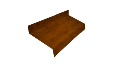 Отлив простой 70 Grand Line 0,45 Print Premium Golden Wood Intense FTC (2м)