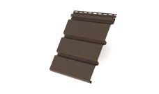 Софит Классика Grand Line без перфорации коричневый (3,0м)