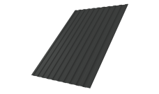 Профнастил С8A v01 0,5 Satin RAL 7016 антрацитово-серый