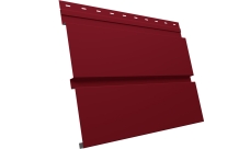Квадро Брус v01 Grand Line 0,45 PE с пленкой RAL 3003 рубиново-красный