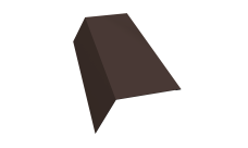 Планка карнизная 120х80 0,5 Rooftop Бархат RR 32 темно-коричневый (2м)