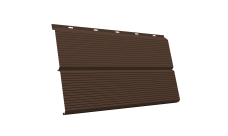 ЭкоБрус Гофр Grand Line 0,5 Сатин с пленкой RAL 8017 шоколад