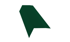 Планка карнизная 100х65 Grand Line 0,45 PE-Double с пленкой RAL 6005 зеленый мох (2м)