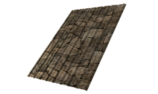 Профнастил С10B Grand Line 0,45 Print Elite King Stone TwinColor