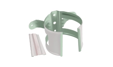 Кронштейн трубы на дерево Grand Line ПЭ 100мм RAL 9003 сигнальный белый