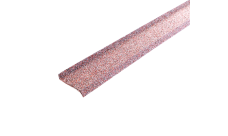 Планка цокольная Grand Line гранулят 20х85х1250 мраморный кирпич