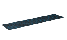 Плоский лист Gerard 450х2000мм (сталь), цвет 281