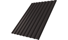 Профнастил С20A Grand Line 0,5 Сатин RR 32 темно-коричневый