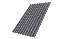 Профнастил С21R Grand Line 0,45 PE lite RAL 7004 сигнальный серый