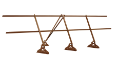 Ограждение кровельное Grand Line 0,9х3 RAL 3009