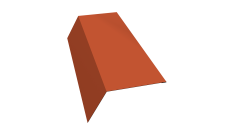 Планка карнизная 120х80 0,5 Satin Matt RAL 8004 терракота (2м)