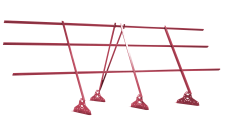 Ограждение кровельное Grand Line 1,2х3 RAL 3018