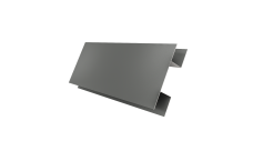 Планка H-образная Блок-Хаус new Grand Line 0,45 PE с пленкой RAL 7005 мышино-серый (2м)