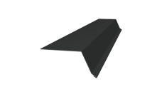 Планка капельник 100х55 Grand Line 0,5 Satin с пленкой RAL 7016 антрацитово-серый (2м)