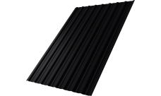 Профнастил С10A Grand Line 0,45 Drap RAL 9005 черный