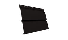 Квадро Брус 3D Grand Line 0,5 PurPro Matt 275 с пленкой RAL 9005 черный