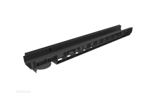 Лоток водоотводный пластиковый Gidrolica Standart ЛВ-10.14,5.08 С250 (803)