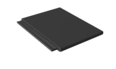 Рядная черепица Braas Тегалит черный