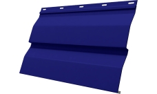 Корабельная доска НН 0,261 Grand Line 0,45 PE с пленкой RAL 5002 ультрамариново-синий