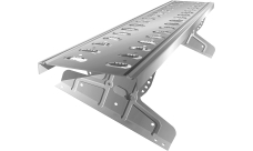 Мостик переходной под фальц 2,5 RAL 9006