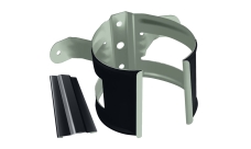 Кронштейн трубы на дерево Grand Line ПЭ 100мм RAL 7024 мокрый асфальт