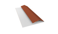 Планка финишная Блок-Хаус новый Grand Line 0,45 Drap RAL 8004 терракота (2м)