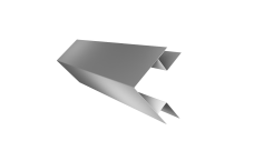 Планка угла внешнего сложного Блок-Хаус new Grand Line 0,5 Satin с пленкой RAL 7004 сигнальный серый (2м)