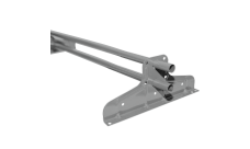 Снегозадержатель Стандарт Т4 d 25 RAL 9006 (3м)