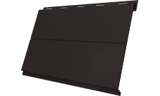 Вертикаль 0,2 line Grand Line 0,45 PE-Double с пленкой RR 32 темно-коричневый