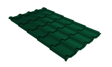 Профиль волновой "Камея" ("Kamea") 0,45 PE RAL 6005 зеленый мох