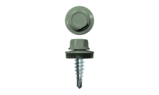 Саморез по металлу 4,8х19 (400шт) сверло №2 RAL 6019