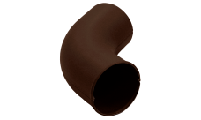 Колено стока Grand Line PU матовый 90 мм RAL 8017 шоколад