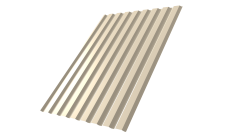 Профнастил С20A Grand Line 0,5 Satin RAL 1015 светлая слоновая кость