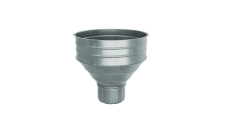 Воронка водосборная большая Optima 350/150мм Zn