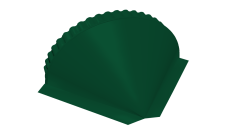 Заглушка конусная Grand Line 0,5 Satin Matt TX RAL 6005 зеленый мох