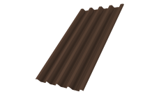 Профнастил Н60R v01 0,5 Satin RAL 8017 шоколад