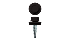 Саморез по металлу 4,8х19 (400шт) сверло №2 RAL 9005