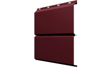 ЭкоБрус 0,345 Grand Line 0,45 PE-Double с пленкой RAL 3005 красное вино