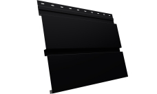 Квадро Брус v01 Grand Line 0,45 PE с пленкой RAL 9005 черный