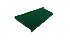 Отлив простой 250 0,45 Drap TX RAL 6005 зеленый мох (2м)