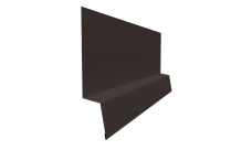Планка начальная фальц 0,5 Satin Matt TX RR 32 темно-коричневый (2м)