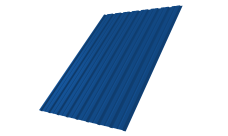 Профнастил С10B Grand Line 0,5 Satin RAL 5005 сигнальный синий