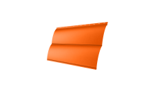 Блок-хаус new Grand Line 0,45 PE с пленкой RAL 2004 оранжевый