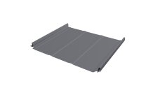 Кликфальц Pro Line Grand Line 0,45 Drap TX с пленкой на замках RAL 7004 сигнальный серый