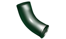 Колено стока GL PU 90 мм RAL 6005 зеленый мох